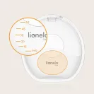 Kolektor do mleka MUSZLE LAKTACYJNE HANDS-FREE 2x60 ml Lionelo Milky Simple