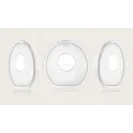 Kolektor do mleka MUSZLE LAKTACYJNE HANDS-FREE 2x60 ml Lionelo Milky Simple