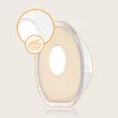 Kolektor do mleka MUSZLE LAKTACYJNE HANDS-FREE 2x60 ml Lionelo Milky Simple