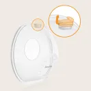 Kolektor do mleka MUSZLE LAKTACYJNE HANDS-FREE 2x60 ml Lionelo Milky Simple
