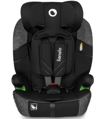 Lionelo Fotelik samochodowy Levi one i-size 76-150 cm Black Grey