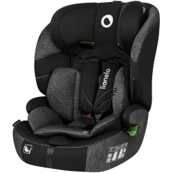 Lionelo Fotelik samochodowy Levi one i-size 76-150 cm Black Grey Lionelo Fotelik samochodowy Levi one i-size 76-150 cm Black Grey