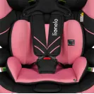 Lionelo Fotelik samochodowy Levi one i-size 76-150 cm Pink Rose