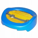 pote nocnik 2w1 szaro-biały