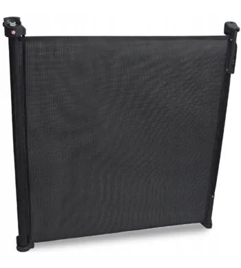 Barierka na drzwi, schody Lionelo przykręcana czarna TULIA