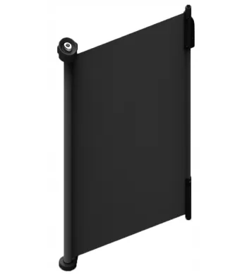 Barierka na drzwi, schody Lionelo przykręcana czarna TULIA