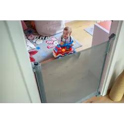 Barierka na drzwi, schody Lionelo przykręcana czarna TULIA