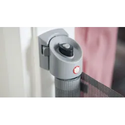 Barierka na drzwi, schody Lionelo przykręcana czarna TULIA