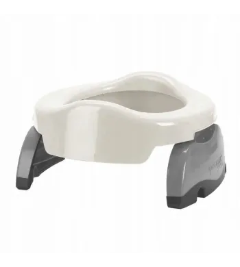 pote nocnik SET biało-szary