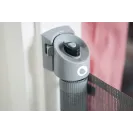 Barierka na drzwi, schody Lionelo przykręcana czarna TULIA