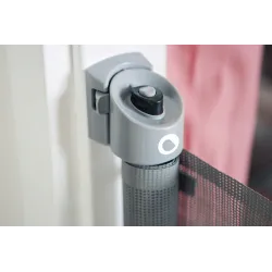 Barierka na drzwi, schody Lionelo przykręcana czarna TULIA