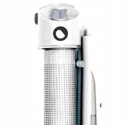 Barierka na drzwi, schody Lionelo przykręcana czarna TULIA