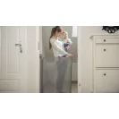 Barierka na drzwi, schody Lionelo przykręcana czarna TULIA