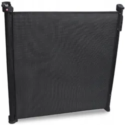 Barierka na drzwi, schody Lionelo przykręcana czarna TULIA