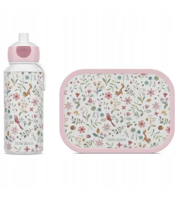 Little Dutch Zestaw lunchbox i bidon Fairy Wonders