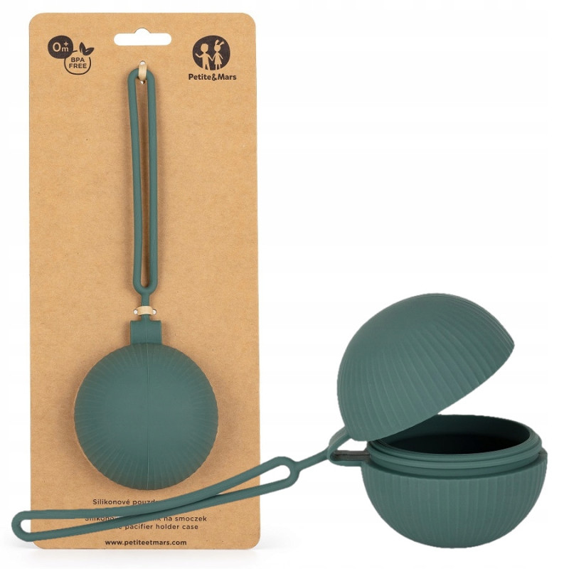 Petite etui na smoczek Green