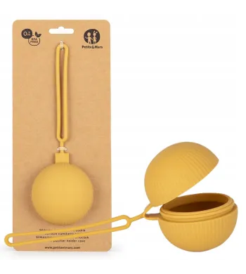 petite etui na smoczek Ochre