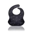 PETITE&MARS Śliniak silikonowy Sam Grey Hills