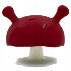 Gryzak ortodontyczny Mombella silikon mush chimney red Gryzak ortodontyczny Mombella silikon mush chimney red