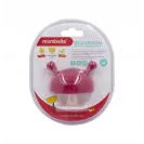 Gryzak ortodontyczny Mombella silikon mush chimney red