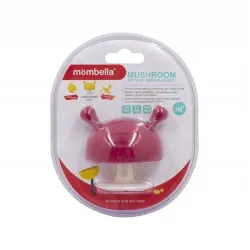 Gryzak ortodontyczny Mombella silikon mush chimney red Gryzak ortodontyczny Mombella silikon mush chimney red