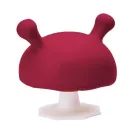 Gryzak ortodontyczny Mombella silikon mush chimney red