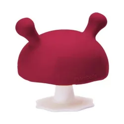 Gryzak ortodontyczny Mombella silikon mush chimney red Gryzak ortodontyczny Mombella silikon mush chimney red