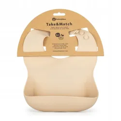 PETITE&MARS Śliniak silikonowy Desert Send PETITE&MARS Śliniak silikonowy Desert Send