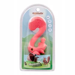 Gryzak ortodontyczny Mombella silikon wiewiórka squirrel red Gryzak ortodontyczny Mombella silikon wiewiórka squirrel red