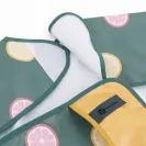 Petite śliniak z rękawami Ben Beige Citrus