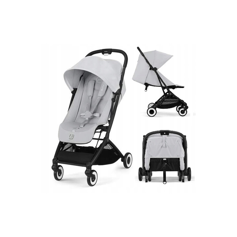 CYBEX ORFEO '25 lekki 6,3 kg wózek spacerowy samolotu SLV Fog Grey