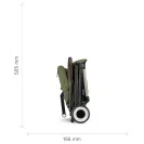 CYBEX ORFEO '25 lekki 6,3 kg wózek spacerowy samolotu SLV Fog Grey