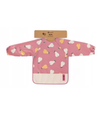 Petite śliniak z rękawami Ben Pink Pears