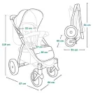 Lionelo Annet Tour – nowoczesny wózek spacerowy