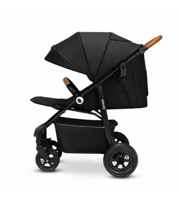 Wózek Spacerowy Lionelo Natt Black Onyx - Styl i Wygoda w Jednym