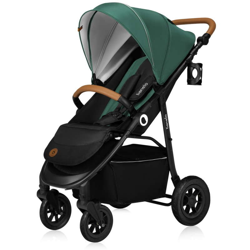 Lionelo wózek spacerowy Natt Green Emerald