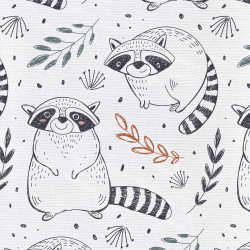 Ceba mata, przewijak składany 60x40 Raccoon