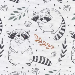 Ceba mata, przewijak składany 60x40 Raccoon