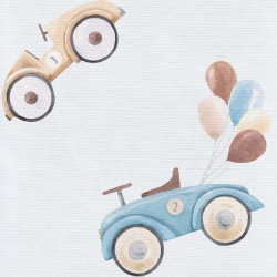 Ceba mata, przewijak składany 60x40 Retro Cars
