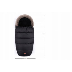 Petite&Mars śpiworek Comfy Black