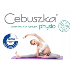 Poduszka wielofunkcyjna Ceba baby Cebuszka Physio DUO jersey Tiny Leaves Poduszka wielofunkcyjna Ceba baby Cebuszka Physio DUO jersey Tiny Leaves