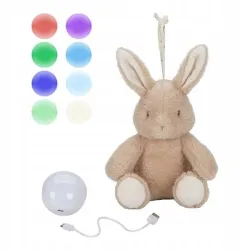 LITTLE DUTCH Królik interaktywny Newborn Naturals LD8441