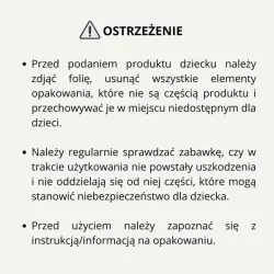 LITTLE DUTCH Zestaw 3 zawieszek Newborn Naturals LD8420 LITTLE DUTCH Zestaw 3 zawieszek Newborn Naturals LD8420