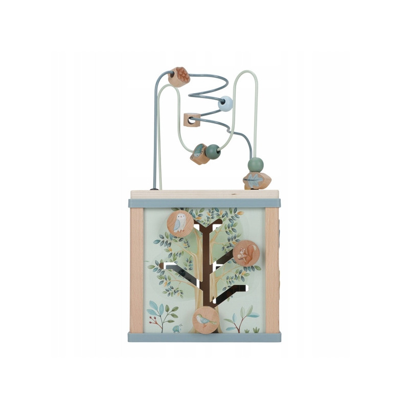 LITTLE DUTCH Kostka edukacyjna Forest Friends LD7231