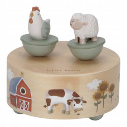 LITTLE DUTCH Tańcząca pozytywka Little Farm LD7165