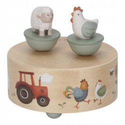 LITTLE DUTCH Tańcząca pozytywka Little Farm LD7165