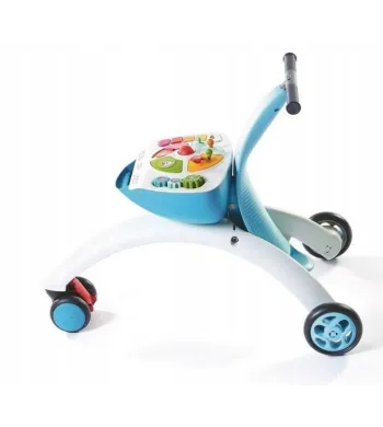 Tint love chodzik jeździk pchacz 5W1 dla dzieci niebieski
