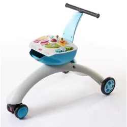 Tint love chodzik jeździk pchacz 5W1 dla dzieci niebieski