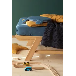 Poofi prześcieradło z gumką 70x140 musztarda Poofi prześcieradło z gumką 70x140 musztarda