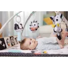 Gimnastyka/mata edukacyjna z pałąkami Magiczna Kraina czarno-biała